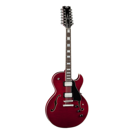  Dean Colt Flame Top 12 String W Piezo SC