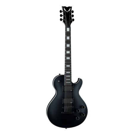  Dean Thoroughbred Stealth Black Satin W EMG