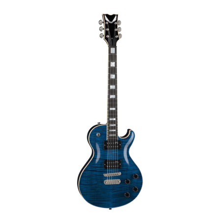  Dean USA Thoroughbred Flame Top Blue