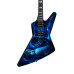  Dean USA Z Airbrush Blue
