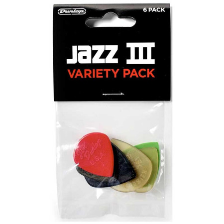 Dunlop Jazz-III Variety pack