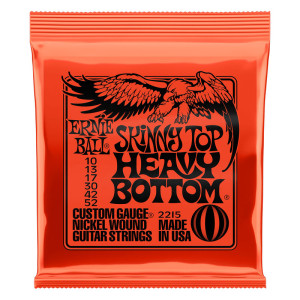 Ernie Ball 2215 Skinny Top Heavy Bottom Slinky 10-52 Ernie Ball 2215 Skinny Top Heavy Bottom Slinky 10-52