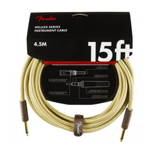 Fender Deluxe Series Instrument Cable Tweed 4.5m