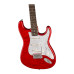 Squier FSR Affinity Strat QMT LRL Crimson Red Transparent