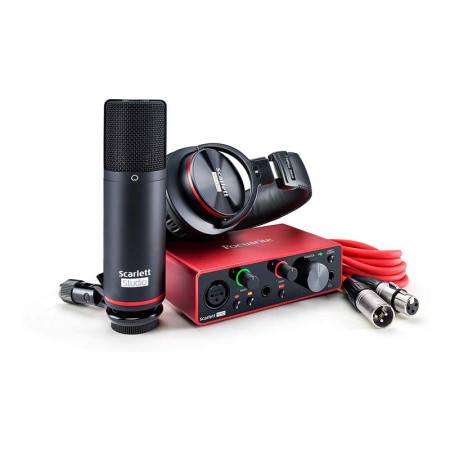 Focusrite Scarlett Solo Studio G3 Recording Bundle