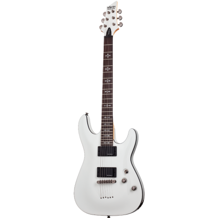 Schecter Demon 6 Vintage White