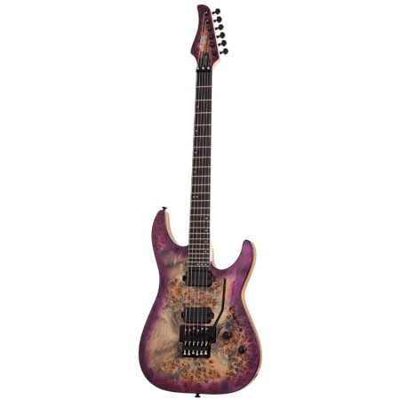 Schecter C 6 FR Pro Aurora Burst