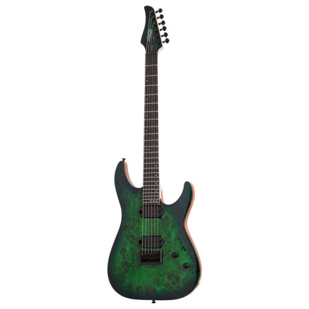 Schecter C 6 Pro Aqua Burst