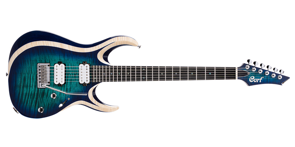 قیمت خرید فروش گیتار الکتریک کورت مدل Cort X700 Duality Light Blue Burst
