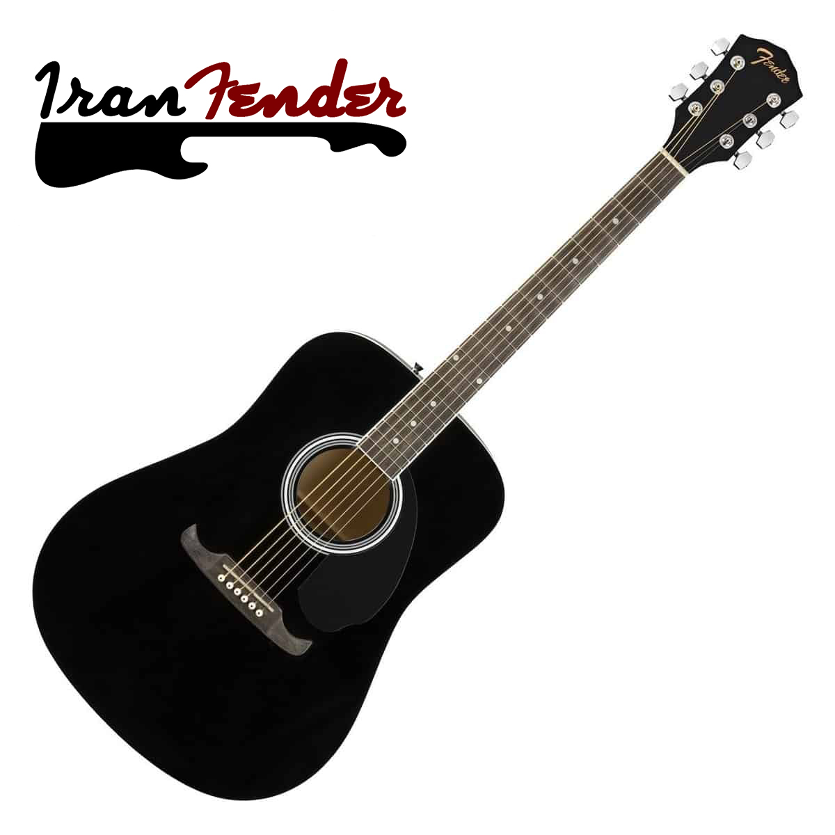 قیمت خرید فروش گیتار آکوستیک فندر Fender FA 125 Dreadnought BLK=
