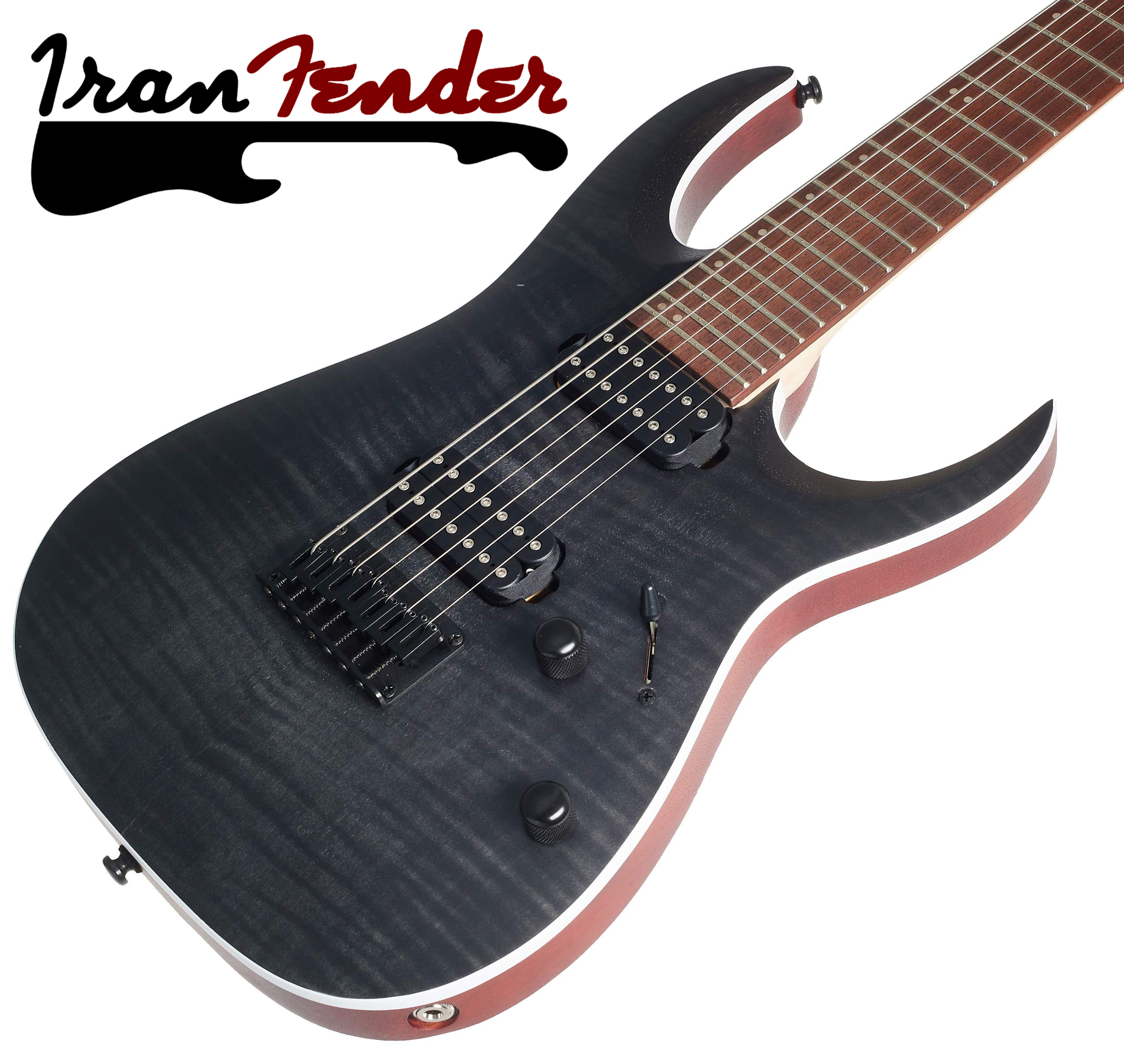 قیمت خرید فروش گیتار الکتریک آیبانز Ibanez RGMS7 BK