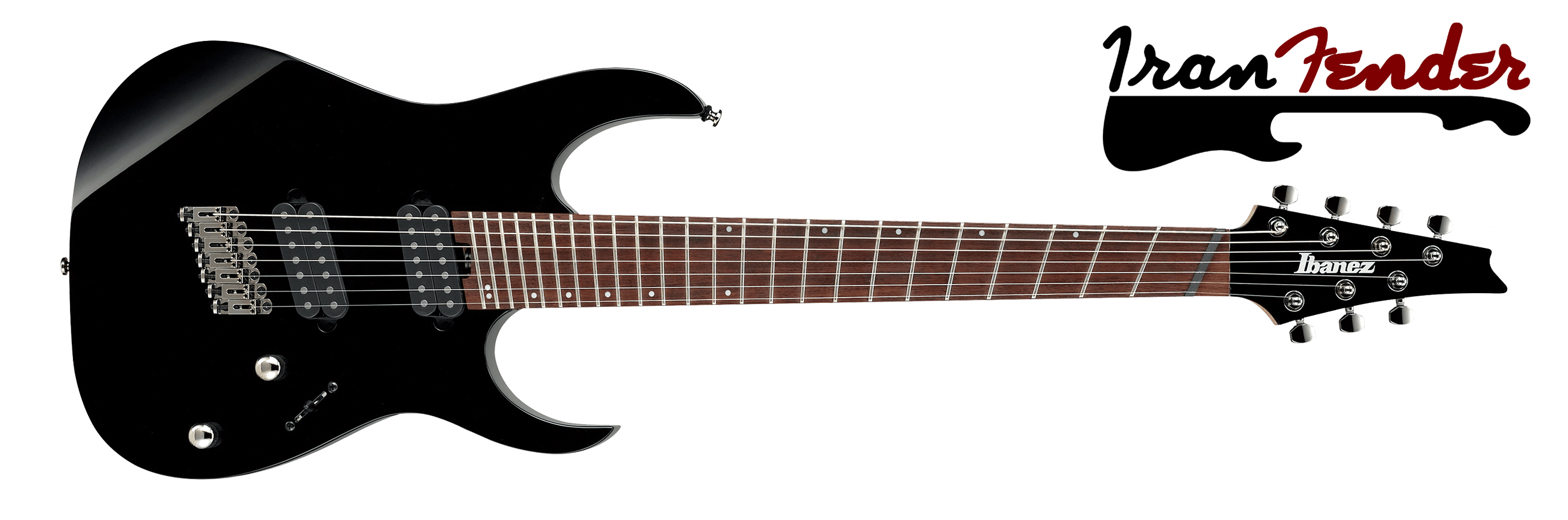 قیمت خرید فروش گیتار الکتریک آیبانز Ibanez RGMS7 BK
