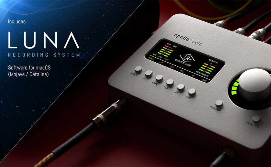 Universal Audio Apollo Solo Thunderbolt Heritage Edition